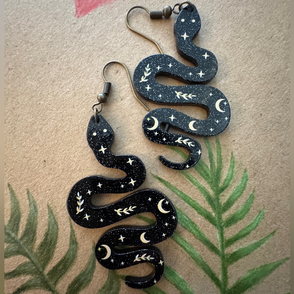 Snake Earrings